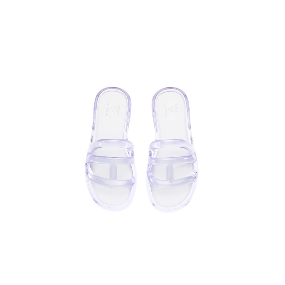 Melissa x Telfar Jelly Slide - Clear - BRAND NEW